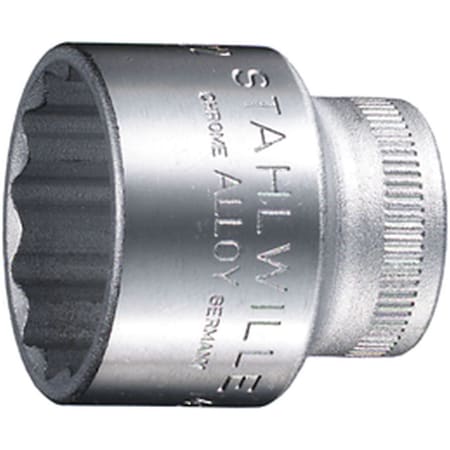 Stahlwille Tools 10 mm (3/8") Socket Size 7 mm L.24 mm, 2010007 02010007
